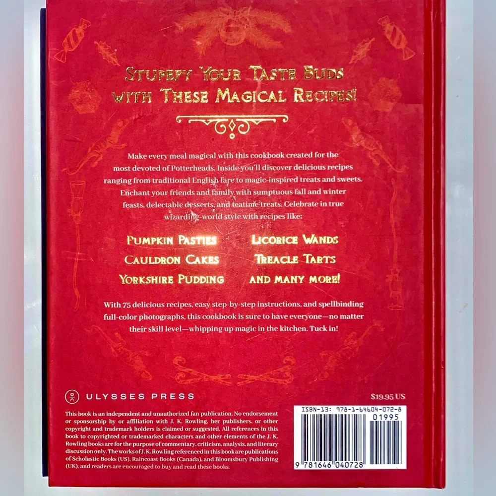 The Unofficial Hogwarts for the Holidays Cookbook 2020 Hardcover
